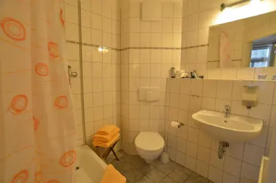 Ein Badezimmer in der Unterkunft Gästehaus Villa Seraphinum