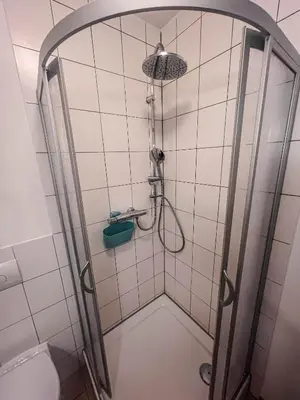 Ein Badezimmer in der Unterkunft Ferienwohnung Zentrum - Albert