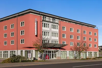 Das Gebäude in dem sich das Hotel befindet