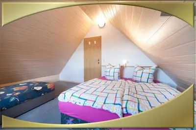 Ein Bett oder Betten in einem Zimmer der Unterkunft Appartment 2