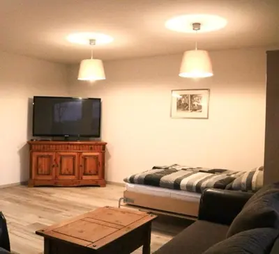 TV/Unterhaltungsangebot in der Unterkunft Ferienwohnung Lipizzaner