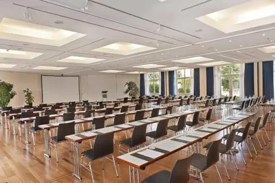 Der Geschäftsbereich oder Konferenzraum in der Unterkunft Radisson Blu Park Hotel & Conference Centre
