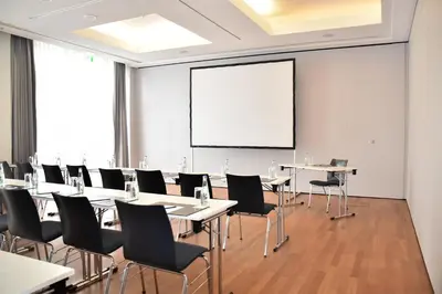 Der Geschäftsbereich oder Konferenzraum in der Unterkunft Radisson Blu Park Hotel & Conference Centre