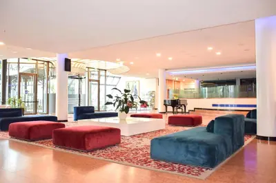 Ein Sitzbereich in der Unterkunft Radisson Blu Park Hotel & Conference Centre