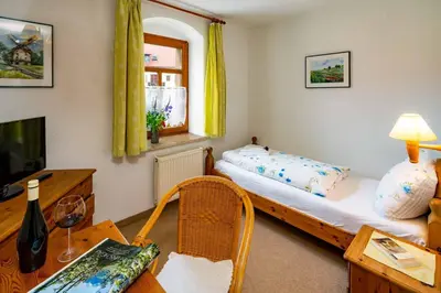 TV/Unterhaltungsangebot in der Unterkunft Landhotel Gut Wildberg mit Sauna