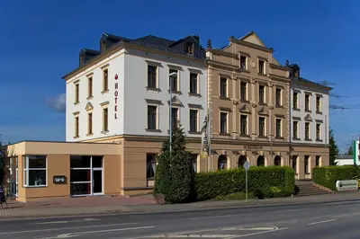 Das Gebäude in dem sich das Hotel befindet