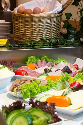 Essen im Hotel oder in der Nähe