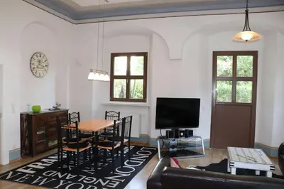 TV/Unterhaltungsangebot in der Unterkunft Ferienwohnung im Pfarrhaus