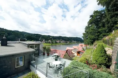 Naturlandschaft in der Nähe der Ferienwohnung
