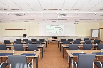 Der Geschäftsbereich oder Konferenzraum in der Unterkunft Best Western Macrander Hotel Dresden
