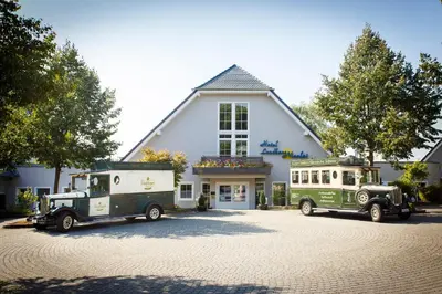 Das Gebäude in dem sich das Hotel befindet