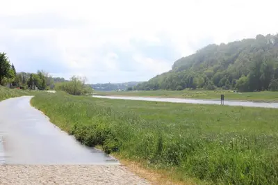 Naturlandschaft in der Nähe des Ferienhauses