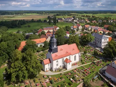 Blick auf Ferienwohnung im Sonnenhof aus der Vogelperspektive