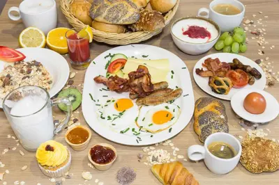 Essen im Hotel oder in der Nähe