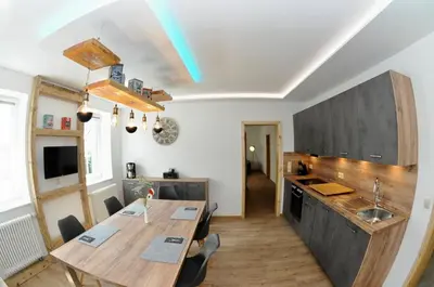TV/Unterhaltungsangebot in der Unterkunft Ferienwohnung 