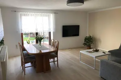 TV/Unterhaltungsangebot in der Unterkunft Ferienwohnung Klosterblick in der Oberlausitz