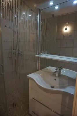 Ein Badezimmer in der Unterkunft Ferienwohnung Familie Frank