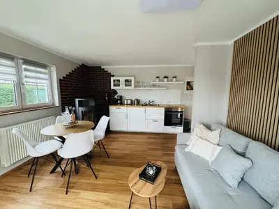 Küche/Küchenzeile in der Unterkunft Ferienhaus Lars