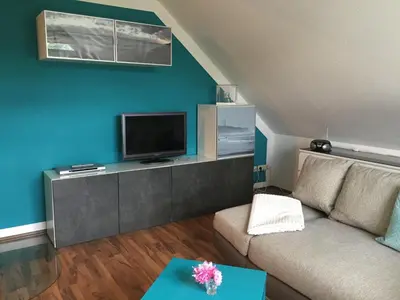 TV/Unterhaltungsangebot in der Unterkunft Ferienwohnung Luna - [#a43787]