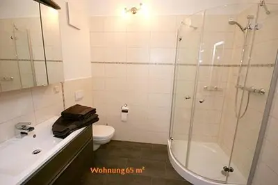 Ein Badezimmer in der Unterkunft Ferienwohnung Gohrisch Ambiente