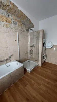 Ein Badezimmer in der Unterkunft Villa Norma