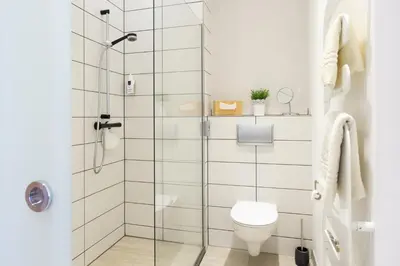 Ein Badezimmer in der Unterkunft Hotel Alte Mühle