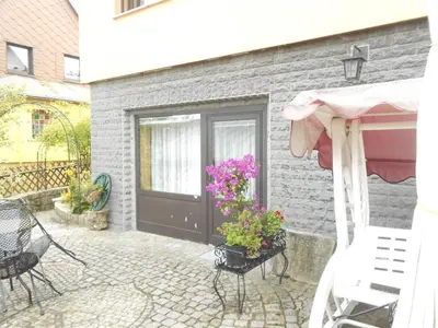 Ein Patio oder anderer Außenbereich in der Unterkunft Ferienwohnungen Langer