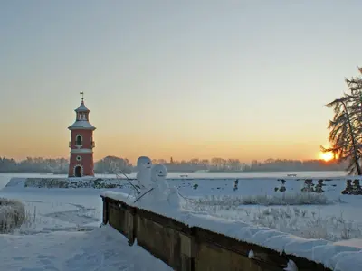 Eisenberger Hof im Winter
