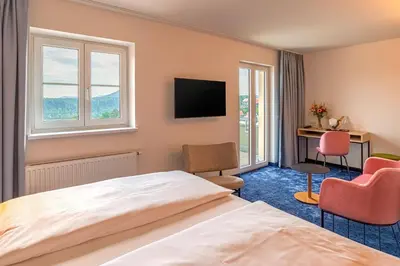 TV/Unterhaltungsangebot in der Unterkunft Hotel Bei Gretel, Wellness & Ayurveda