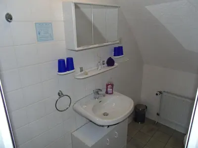 Ein Badezimmer in der Unterkunft Hotel Landhaus Nassau