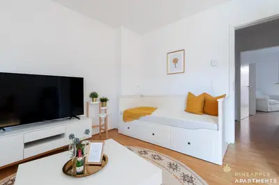 TV/Unterhaltungsangebot in der Unterkunft PINEAPPLE APARTMENTS - Zwinger II - 70qm - 1x free parking