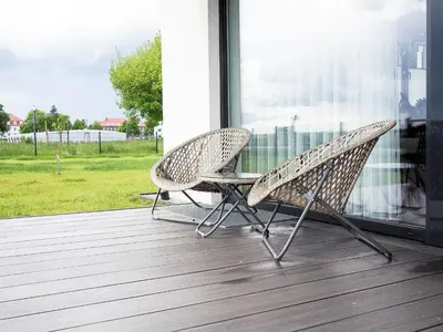 Grundriss der Unterkunft Moderne Ferienwohnung mit Seeblick & Terrasse 96qm
