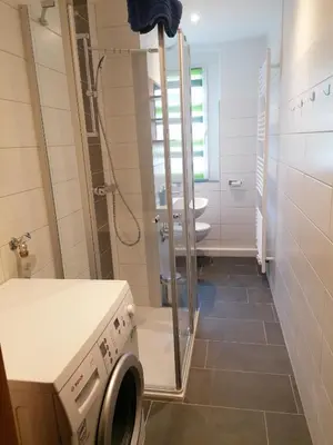 Ein Badezimmer in der Unterkunft Ferienwohnung August 24