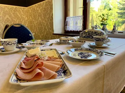 Essen in der Pension oder in der Nähe