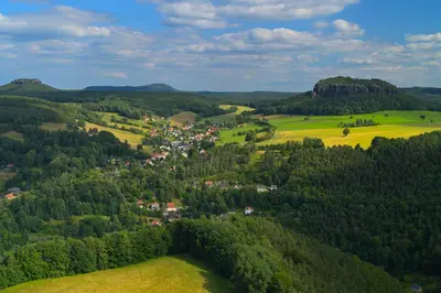 Naturlandschaft in der Nähe des Hotels