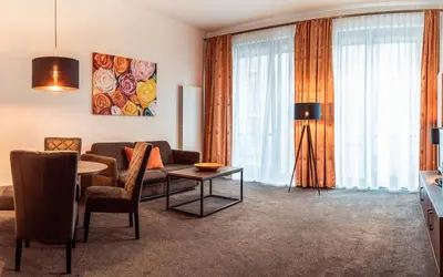 TV/Unterhaltungsangebot in der Unterkunft Aparthotel Neumarkt