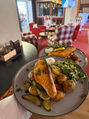 Essen in der Pension oder in der Nähe