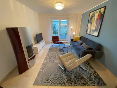 TV/Unterhaltungsangebot in der Unterkunft Ferienhaus Chemnitz