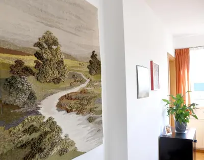 Grundriss der Unterkunft Atelier Grünfink Ferienwohnung