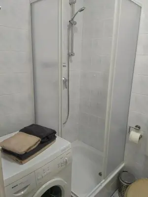 Ein Badezimmer in der Unterkunft Ferienwohnung Rudi