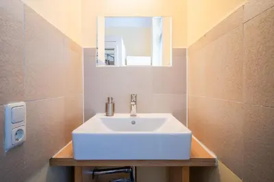 Ein Badezimmer in der Unterkunft Villa Schmidt