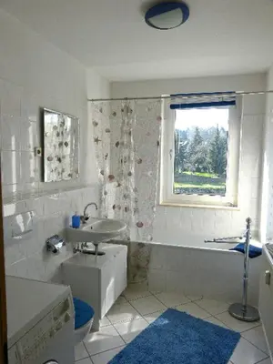 Ein Badezimmer in der Unterkunft Ferienwohnung Lehmann