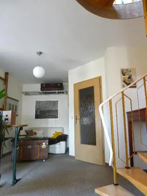 Küche/Küchenzeile in der Unterkunft Ferienwohnung Lehmann