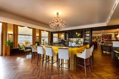 Getränke in der Unterkunft Hotel Chemnitzer Hof