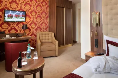 TV/Unterhaltungsangebot in der Unterkunft Hotel Chemnitzer Hof