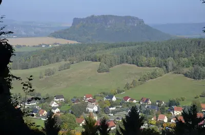 Naturlandschaft in der Nähe des Ferienhauses