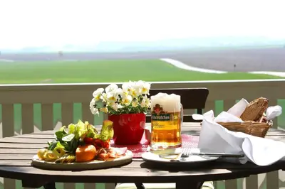 Essen im Hotel oder in der Nähe