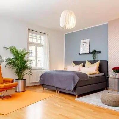 Kaßberg Apartment im Retro-Stil / Netflix & WIFI