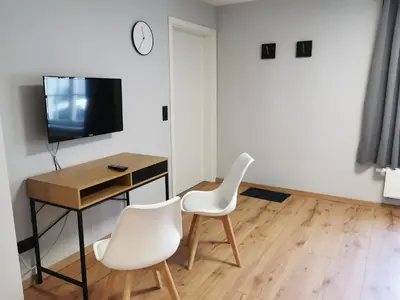 TV/Unterhaltungsangebot in der Unterkunft Gästehaus Vergissmeinnicht