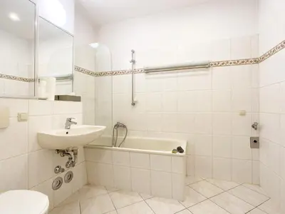 Ein Badezimmer in der Unterkunft Apartment Eva